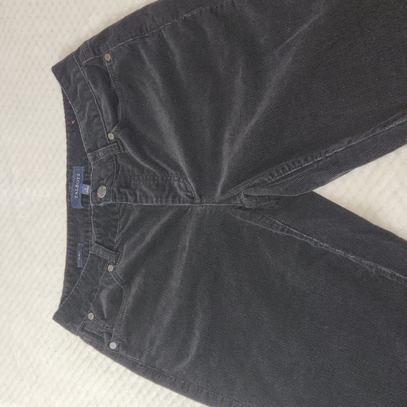 TALBOTS WOMENS BLACK CORDUROY JEANS  SIZE 6 - Picture 3 of 13
